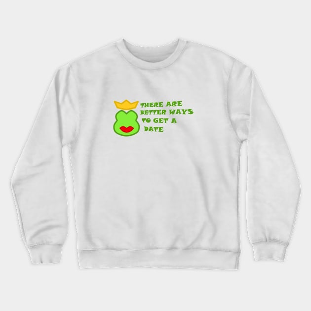 A Frog Prince Date Crewneck Sweatshirt by DisneyFanatic23